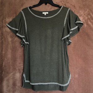 Max Studio Hi Lo Top